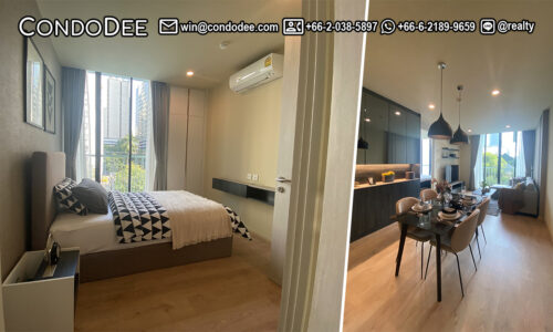 A brand-new Bangkok condo for sale near BTS Asoke is available now - the last unit in a luxury condominium in Sukhumvit 19