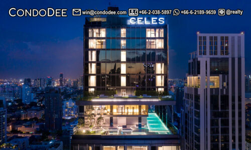 Celes Asoke Sukhumvit 21 luxury Bangkok condo for sale near Sukhumvit MRT and near Asoke BTS is the most recent luxury residential project located in the heart of Bangkok’s happening quarter, designed to enliven the needs of young and restless hyperactive urbanities living life in the fast lane