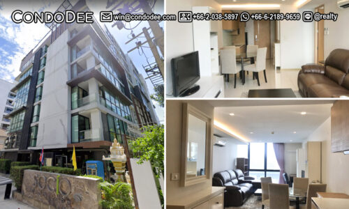 This affordable condo near BTS Ploenchit with 1 bedroom is available for sale now in Socio Ruamrudee condominium in Bangkok CBD