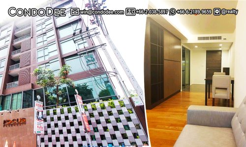 This affordable condo on Sukhumvit 2 is available now in the Focus Ploenchit condominium near BTS Nana in Bangkok CBD