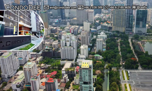 Circle Rein Sukhumvit 12 condo for sale near BTS Asoke was built in 2018 by Fragrant Property PCL