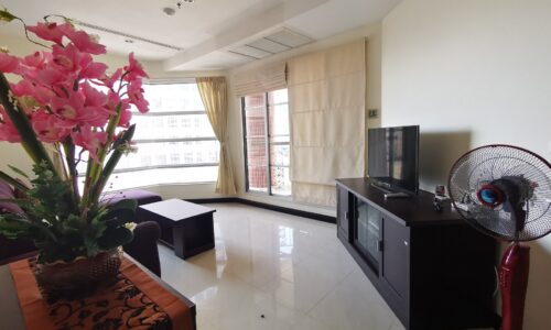 Flat 2 bedroom for sale near Sukhumvit MRT - high floor - CitiSmart Sukhumvit 18 condominium