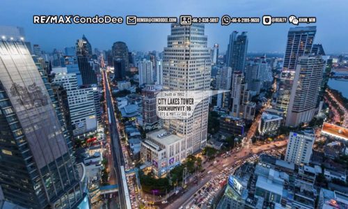 City Lakes Tower Sukhumvit 16 condo sale Bangkok