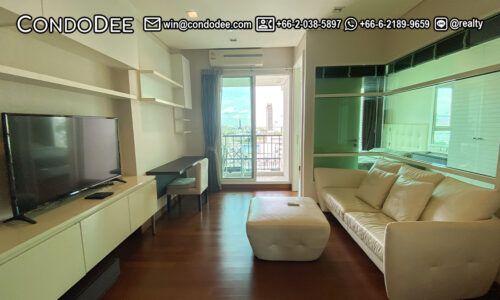 This condo in Thonglor with an unblocked view is available in the IVY Thonglor condominium on Sukhumvit 55