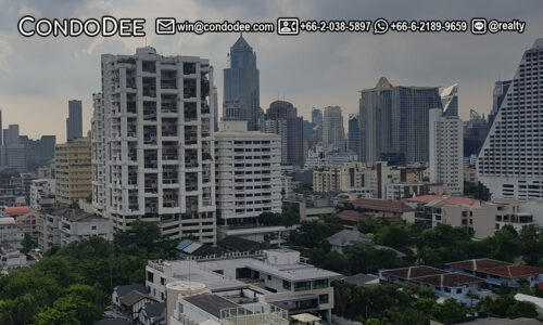 Crystal Garden Sukhumvit 4 condo for sale in Bangkok on Soi Nana comprises a single building, having 112 apartments on 26 floors