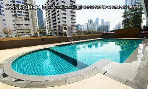 Fairview Tower Sukhumvit 18 condo for sale in Bangkok near BTS Asoke was developed in 1993