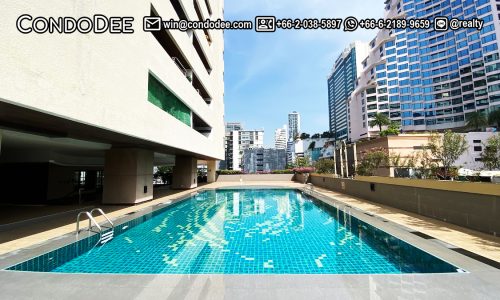 Fairview Tower Sukhumvit 18 condo for sale in Bangkok near BTS Asoke was developed in 1993
