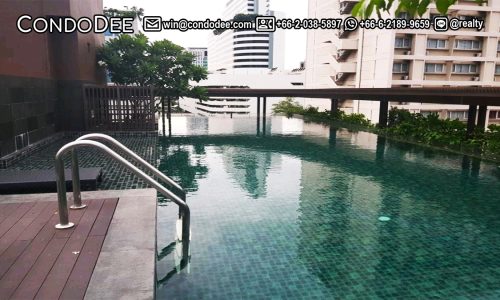 Focus Ploenchit Sukhumvit 2 condo for sale in Bangkok CBD was built in 2013 and comprises 132 apartments on 8 floors (single building)