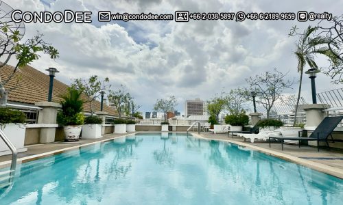 Grand Heritage Thonglor condo for sale in Bangkok CBD was built in 2004 and comprises a single building having 71 apartments on 8 floors