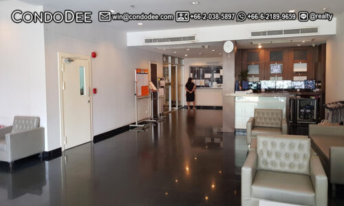 Grand Park View Asoke Sukhumvit 21 condo for sale in Bangkok is located in a mix-use residential and commercial building