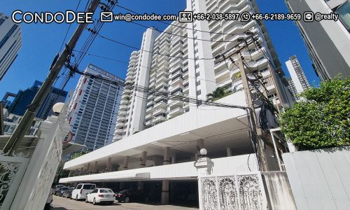 Grand Ville House 2 Sukhumvit 19 condo for sale in Bangkok near Asoke BTS was built in 1985