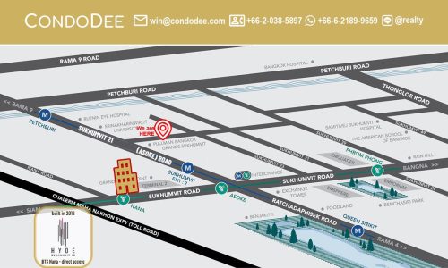 Hyde Sukhumvit 13 Nana luxury condo in Bangkok is a high-rise apartment project that was constructed in 2016 by Grande Asset Hotels & Properties