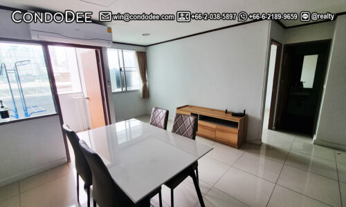 This just renovated condo in Prompong is available now in a popular D.S. Tower 2 Sukhumvit 39 condominium