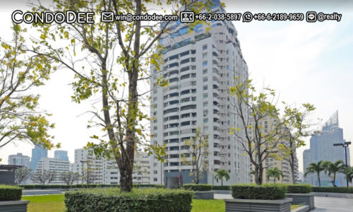 Kallista Mansion Bangkok's pet-friendly condo for sale in Sukhumvit 11 near the canal in Nana was built in 1995.