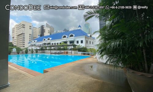 Kiarti Thanee City Mansion Sukhumvit 31 is a pet-friendly condo for sale in Bangkok near Srinakharinwirot University that was built in 1996