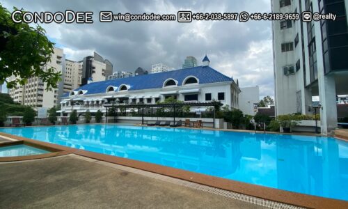 Kiarti Thanee City Mansion Sukhumvit 31 is a pet-friendly condo for sale in Bangkok near Srinakharinwirot University that was built in 1996