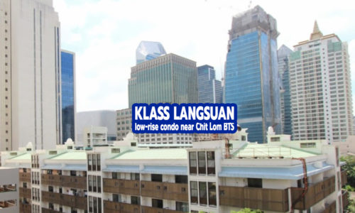 Klass Langsuan luxury condo for sale is located near BTS Chit Lom