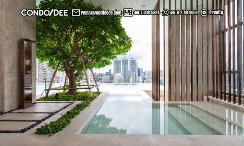 Kraam Sukhumvit 26 luxury condo for sale near BTS Phrom Phong is a high-rise high-standard apartment building located near the Emporium shopping mall.