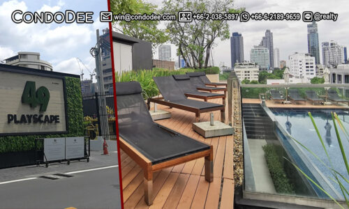 LIV@49 Sukhumvit 49 condo for sale in Bangkok near Samitivej Hospital and near BTS Thong Lo was built by Lucky Living Co., Ltd. in 2016.