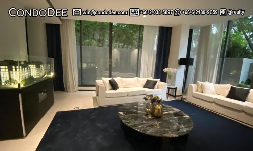 La Citta Delre Thonglor 16 luxury condo for sale in Bangkok CBD was built in 2021