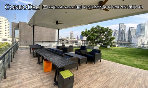 La Citta Penthouse Thonglor 8 condo for sale in Bangkok CBD was built in 2014