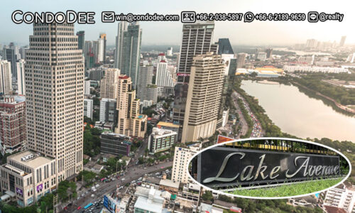 Lake Avenue Sukhumvit 16 condo for sale near Asoke BTS and Sukhumvit MRT was built in 1985