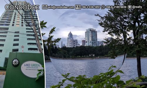 Lake Green Sukhumvit 8 Nana condo for sale near Banjakitti Park is a high-rise building located in the heart of Bangkok's tourist and business district