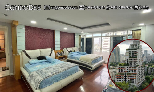 This large condo on Sukhumvit 39 is like new and is available now in Baan Prompong condominium in Bangkok