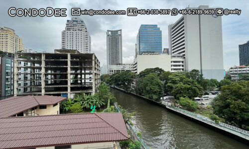 This large condo near NIST International School is available now in The Peak Sukhumvit 15 condominium in Bangkok CBD