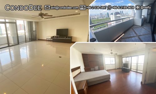 This large condo on Sukhumvit 11 in Nana District is available now in the popular Kallista Mansion condominium in Bangkok CBD