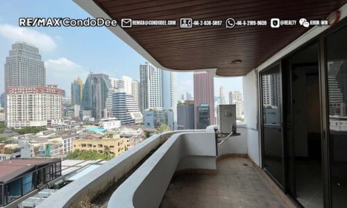 Large Sukhumvit Condo For Sale in Bangkok CBD With 4 Balconies in Windsor Tower Sukhumvit 20