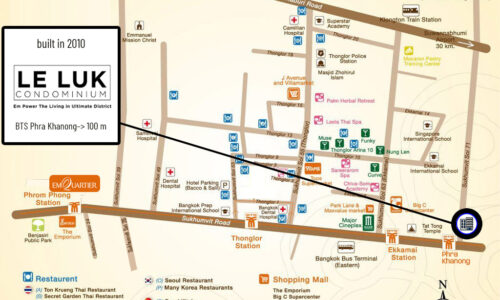 Le Luk Condo Sukhumvit near BTS Phra Khanong | เลอ ลักซ์ คอนโด สุขุมวิท ใกล้ บีทีเอส พระโขนง