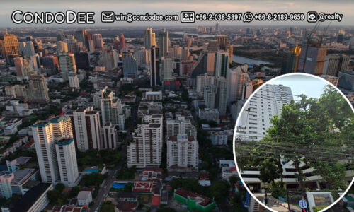 Liberty Park Sukhumvit 23 condo for sale in Bangkok in Asoke near Srinakharinwirot University was completed in 1993.