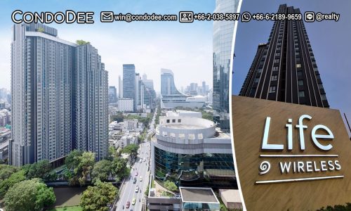 Life One Wireless condo for sale in Bangkok near BTS Ploenchit was built in 2020 by AP (Thailand) PCL.