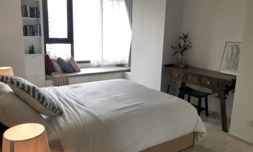 Flat for rent on Wireless Road - BTS Ploenchit - high floor - 1 bedroom - Life One Wireless
