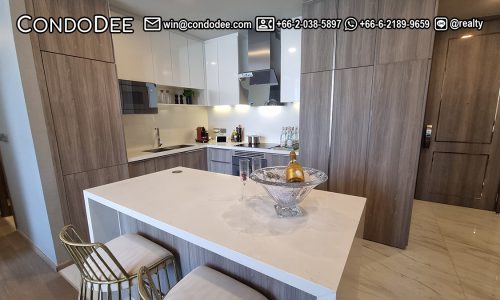 This luxury 2-bedroom condo in Asoke is available now on Sukhumvit 21 in a popular and new Celes condominium near BTS and MRT Sukhumvit in Bangkok CBD