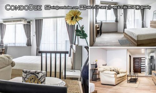 This renovated condo in Prompong is available now in Supalai Place Sukhumvit 39 condominium in Bangkok CBD