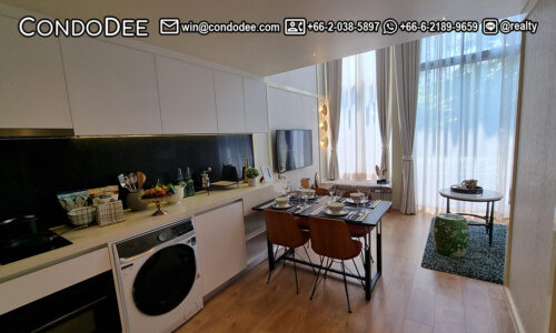 This luxury duplex in Thonglor is available in Noble Form Thonglor condominium on Sukhumvit 55 (under construction)