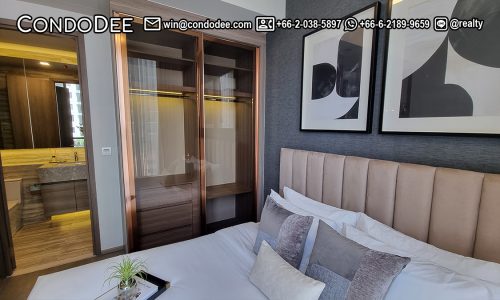 This luxury condo for sale on Sukhumvit 21 is available now in a new and popular Celes Asoke condominium near BTS and MRT Sukhumvit in Bangkok CBD