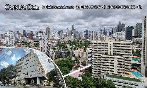 Mano Tower Sukhumvit 39 is a pet-friendly condo for sale in Bangkok that was constructed in 1990