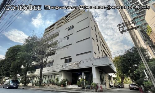 Mano Tower Sukhumvit 39 is a pet-friendly condo for sale in Bangkok that was constructed in 1990