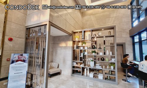 Mayfair Place Sukhumvit 50 condo for sale near BTS On Nut in Bangkok was developed by PTF Realty in 2018