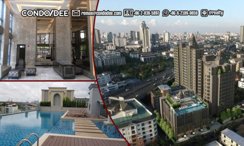 Mayfair Place Sukhumvit 50 condo for sale near BTS On Nut in Bangkok was developed by PTF Realty in 2018.