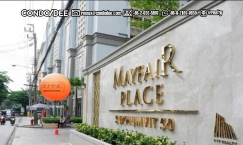 Mayfair Place Sukhumvit 50 Condominium Near BTS On Nut