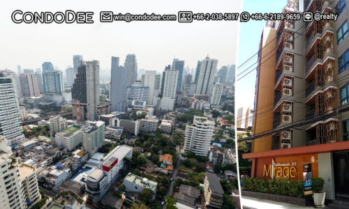 Mirage Sukhumvit 27 condo for sale in Bangkok near BTS and MRT was built in 2014