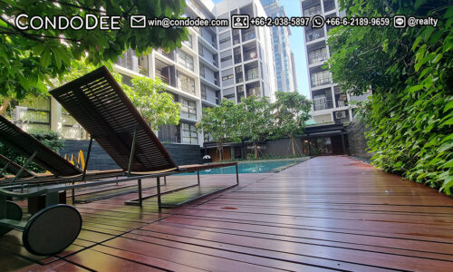 Mode Sukhumvit 61 Ekkamai condo for sale in Bangkok was developed by Gaysorn Property PCL in 2013