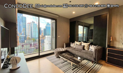 This modern condo for sale in Thonglor Bangkok is available in HQ by Sansiri luxury condominium on Sukhumvit 55 in Bangkok CBD