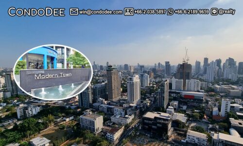 Modern Town Ekkamai condo for sale in Bangkok CBD was built in 1991