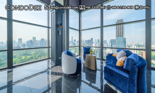 Muniq Langsuan Lumpini luxury Bangkok condo for sale was built in 2021 by Major Development PCL.