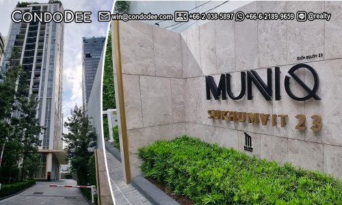 Muniq Sukhumvit 23 Asoke luxury condo for sale in Bangkok was built by Major Development PCL in 2020